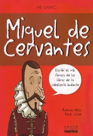 Carátula de Me llamo Miguel de Cervantes