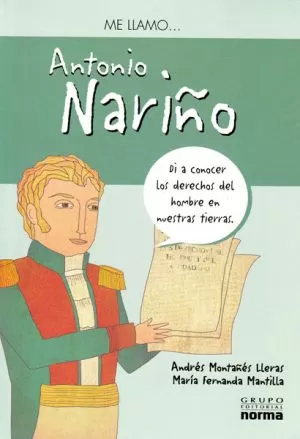 Carátula de Me llamo Antonio Nariño