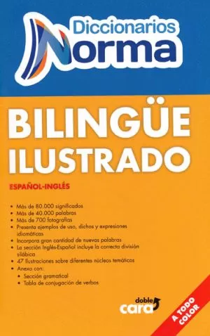 Carátula de Diccionario Bilingue Ilustrado