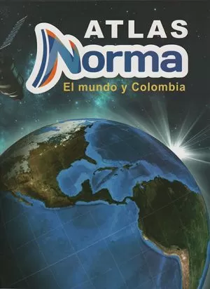Carátula de Atlas Norma Colombia y el Mundo, edición actualizada