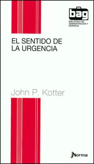 Carátula de El sentido de la urgencia