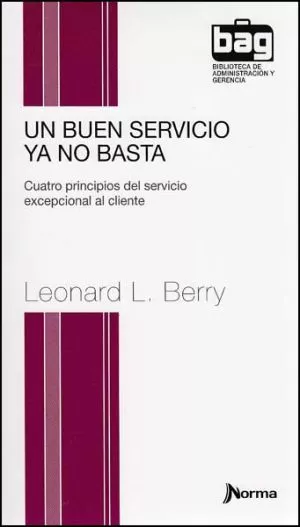 Carátula de Un buen servicio ya no basta