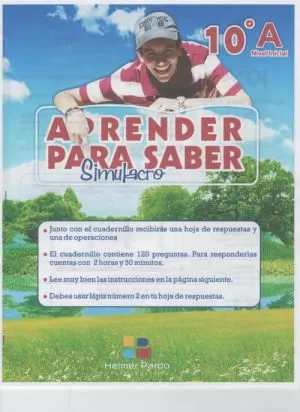 Carátula de Aprender Para Saber Grado 10ª