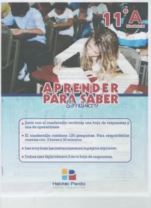 Carátula de Aprender Para Saber Grado 11ª