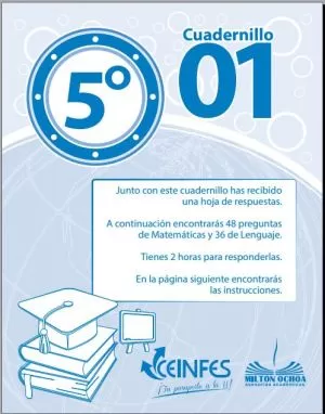 Carátula de Simulacro Saber 5°