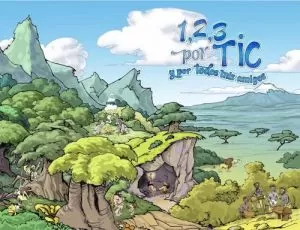 Carátula de 1, 2 3 por TIC y por todos mis amigos