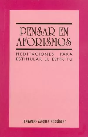 Carátula de Pensar en Aforismos