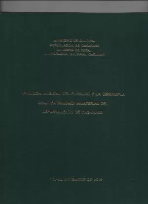 Carátula de El furruco y al cirrampla, patrimonio inmaterial del departamento de Casanare