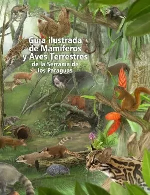 Carátula de Guía ilustrada de mamíferos y aves terrestres de la Serranía de los Paraguas