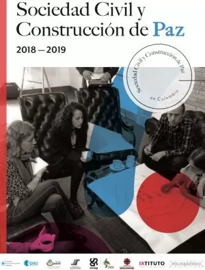 Carátula de Sociedad civil y construcción de paz en Colombia