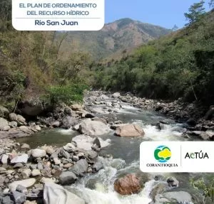 Carátula de El plan de ordenamiento del recurso hídrico río San Juan