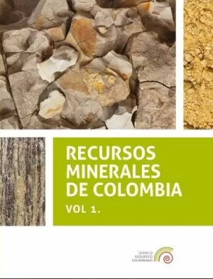 Carátula de Recursos minerales de Colombia - volumen 1