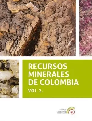 Carátula de Recursos minerales de Colombia - volumen 2