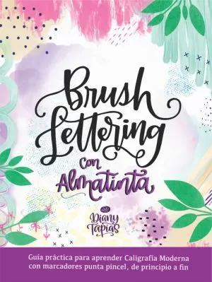 Carátula de Brush Lettering con Almatinta