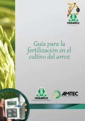 Carátula de Guía para la fertilización en el cultivo de Arroz