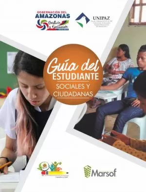 Carátula de Guia del Estudiante Ciencias Sociales y Ciudadania