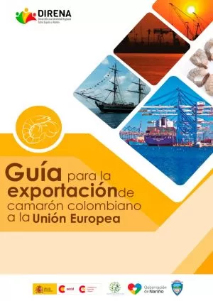 Carátula de Guía para la exportación de camarón colombiano a la Unión Europea
