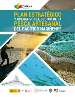 Carátula de Plan estratégico y operativo del sector de la pesca artesanal del Pacífico nariñense