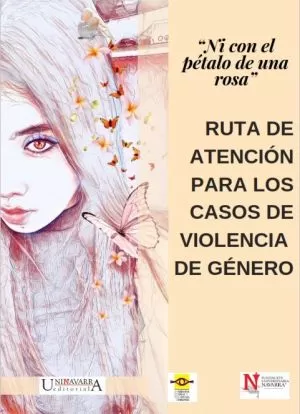 Carátula de Ruta de atención para los casos de violencia de género