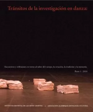 Carátula de Tránsitos de la investigación en danza: