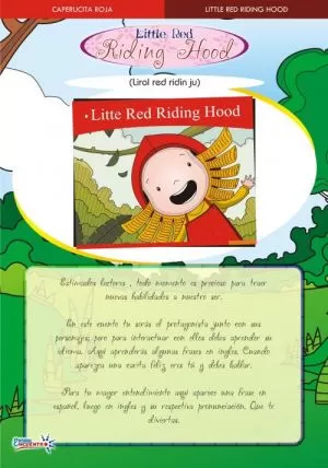 Carátula de Caperucita roja - Little red riding Hood