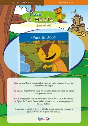 Carátula de El gato con botas - puss in boots