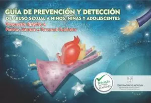 Carátula de Guía de prevención y detección de abuso sexual a niños, niñas y adolescentes