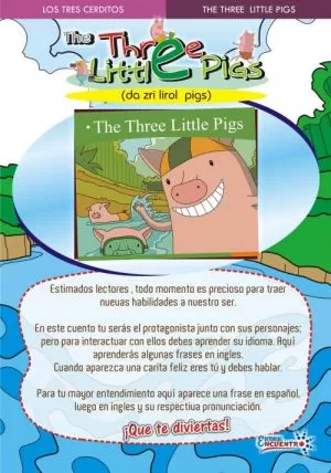 Carátula de Los tres cerditos - The three little Pigs