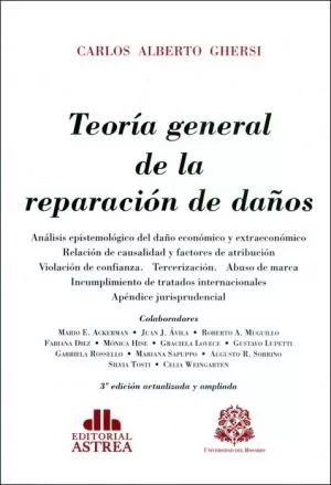 Carátula de Teoría general de la reparación de daños