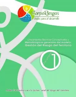 Carátula de Lineamientos Técnicos Conceptuales Y Metodológicos Generales del Modelo: Gestión del Riesgo del Territorio