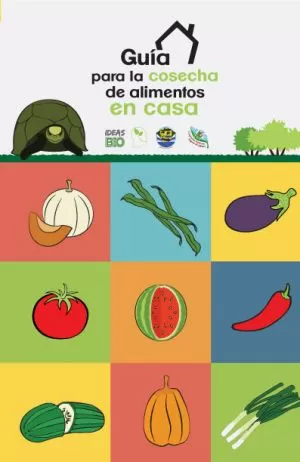 Carátula de Guía para la cosecha de alimentos en casa