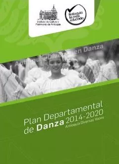 Carátula de Plan Departamental de Danza 2014-2020