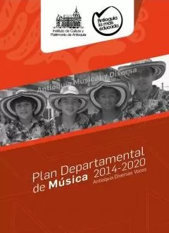 Carátula de Plan Departamental de Música 2014-2020