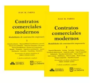 Carátula de Contratos comerciales modernos