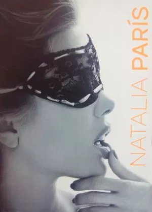 Carátula de Antología fotográfica. Natalia París
