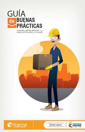 Carátula de Guía de buenas prácticas para le control de peligros en la manipulación manual de cargas