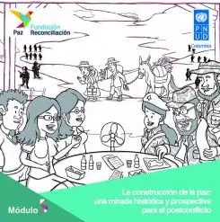 Carátula de La construcción de la paz: una mirada histórica y prospectiva para el postconflicto