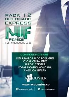Carátula de Pack 12 Diplomado Express NIIF P&MES Módulo 2