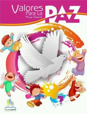 Carátula de Valores para la Paz nivel infantil