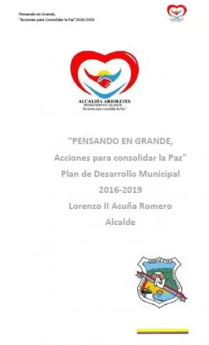 Carátula de Plan de Desarrollo Municipal