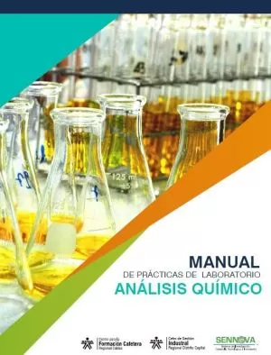 Carátula de Manual de prácticas de laboratorio - Análisis Químico