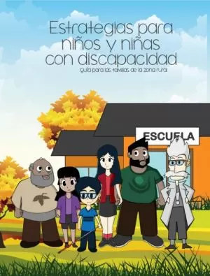 Carátula de Estrategias para niños y niñas con Necesidades educativas