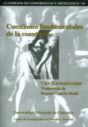 Carátula de Cuestiones Fundamentales de la Coautoría