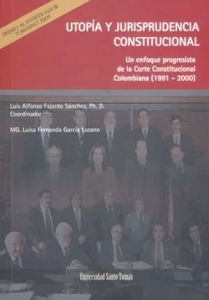 Carátula de Utopía y Jurisprudencia constitucional