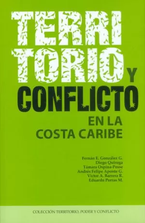 Carátula de Territorio y conflicto en la Costa Caribe