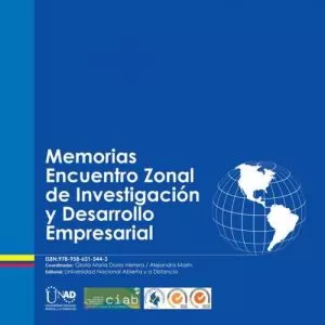 Carátula de Memorias Encuentro Zonal de Investigación y Desarrollo Empresarial