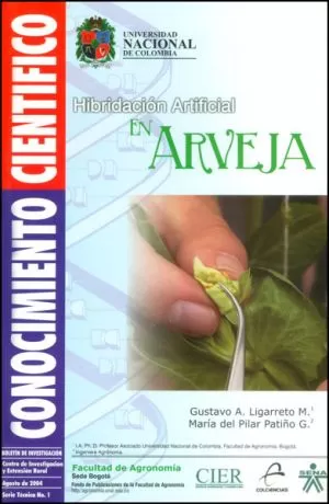 Carátula de Hibridación artificial en arveja