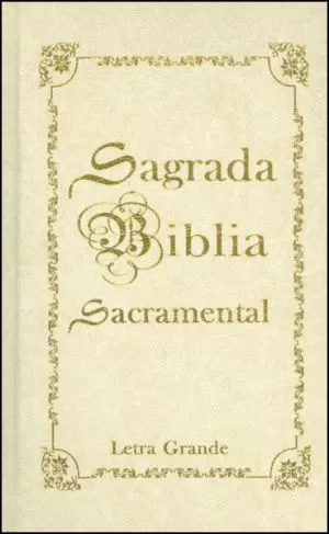 Carátula de Sagrada Biblia Sacramental