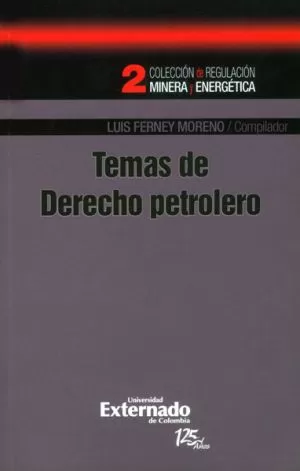 Carátula de Temas de Derecho Petrolero