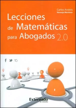 Carátula de Lecciones de Matemáticas para Abogados 2.0